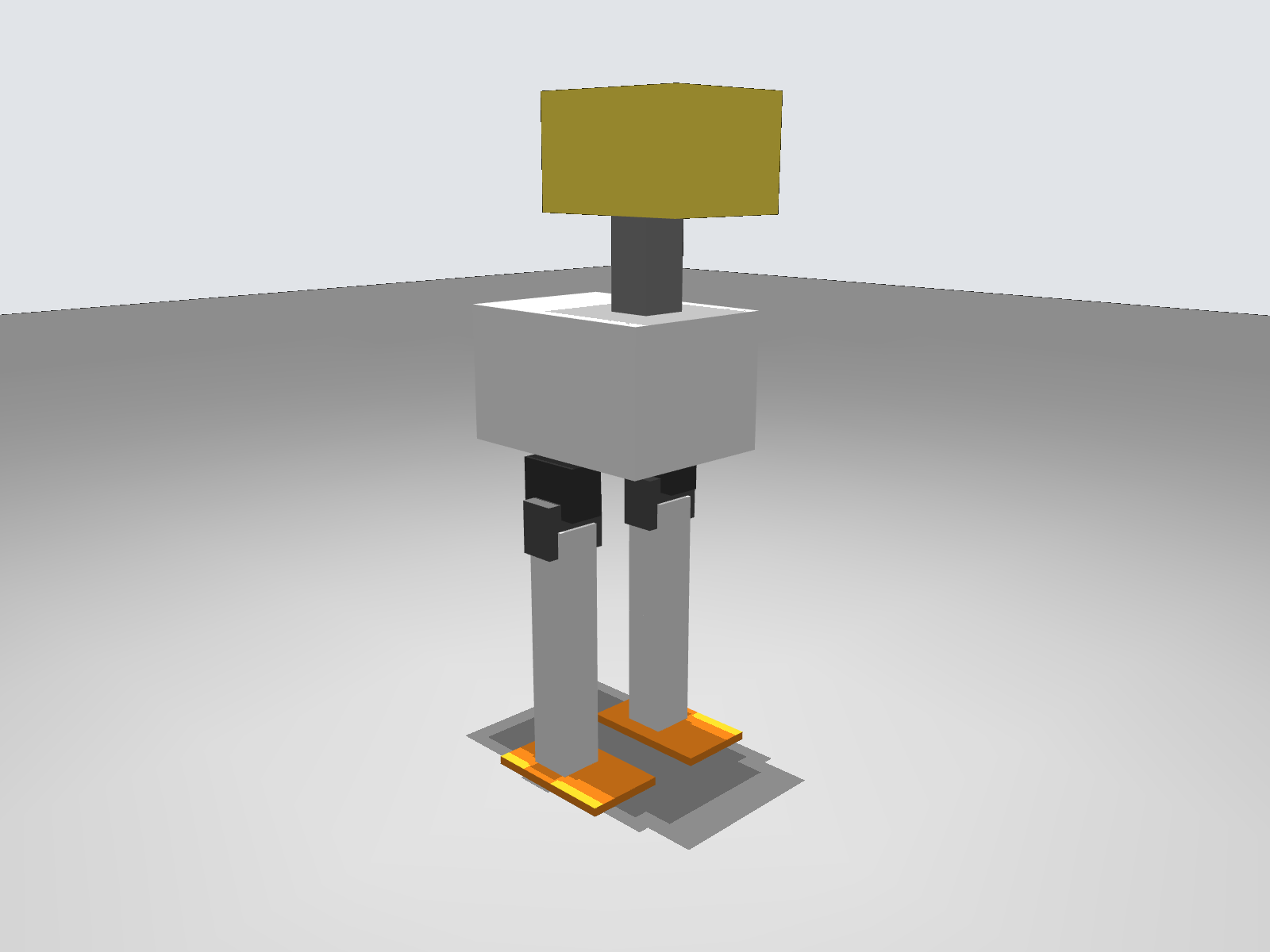 RoboDuck CAD render (work in progress)